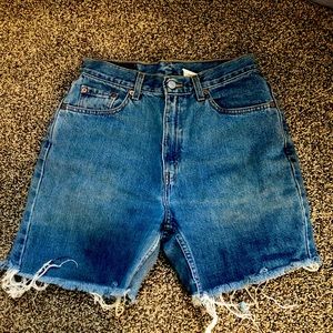 Vintage Levi’s 512s Cutoffs